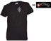 Bild von Infanterie T-Shirt schwarz mit Truppengattungsabzeichen